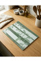 Glass Cutting Board with Non-Slip Base and Ivy Pattern - 2