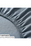 100% Cotton Double Fitted Sheet 160X200 cm Poplin Fabric - 3
