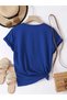 Women's Cute Ghost Printed Oversize T-Shirt - 3