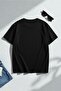 Unisex Flowers Printed Design T-Shirt - 2-Piece Tracksuit Set - 2