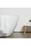 Premium Waffle 4-Piece Bath Towel Set 100% Cotton, Ultra Soft, Absorbent, Quick Drying, Bohemian, Minimalist - 2