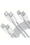 - Data Cable (Pcb114d) - For Apple, Android, USB-C, Super Fast Charging, Pd60w, Flexible - 7