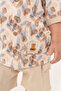 Baby Boy Summer Patterned Muslin Shirt Shorts 2-Piece Set - 2