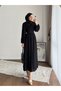 Women's Twing Flounce New Season Dress - Black