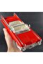 1959 Cadillac Eldorado Biarritz Convertible Diecast Car 1:24 Cadillac Eldorado Model Car Red - 5
