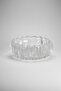 Modern Design Transparent Glass Ashtray Ash Tray 16.5 cm