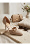 Genuine Leather Suede Evening Dress Women's Shoes - 3