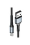 - Data Cable Hyper N-Series - USB To USB-C, 18W, 9V/2A, 2m - Black - 2