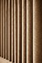 Beige Island Background Curtain 1/3 Dense Pleated Thick Fabric Dense Textured Background Curtain - 3