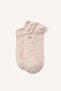 Women's Silvery Glitter 5-Piece Cotton Sneaker Socks H3138Axns - 3