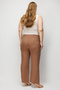 Wide Leg Trousers with Elastic Waist - 6