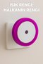 Round Automatic Night Light Light-Sensitive Dark Ldr Sensor Corridor Pink Gc01 - 3