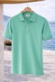 Men's 100% Cotton Short Sleeve Regular Fit Polo Collar T-Shirt - 5