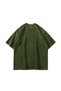Peace Life Printed Oversized Unisex Washable Green Tshirt - 2