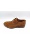 Winter Oxford Men's Shoes Au04 Tan Suede - 2