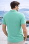 Men's 100% Cotton Short Sleeve Regular Fit Polo Collar T-Shirt - 3