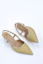 Cbr-F80 Thin Heeled Straw Shoes - 3