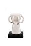 Cerelia Loop Candle Holder 14X14X15.2Cm -White - 3