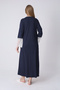 Maternity Nightgown and Dressing Gown Set – Maternity Nightgown Set, Polka Dot Lace Detailed Cotton Viscose - 4
