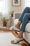 Orthopedic Heel Spur Supported Daily Women's Slippers - 3