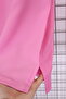 Women's Plus Size Lycra Crew Neck Front Garnished Chiffon Fabric Short Sleeve Mom T-Shirt Combed Cotton Blouse - 7