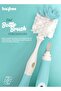 2 in 1 Baby Bottle & Nipple Cleaning Brush 360° Rotating Long Handle Easy Grip Blue - 8