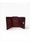 Women's Faux Leather Gold Zipper Detailed Stylish Wallet - 3