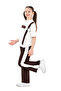 Girl's Garnished and Bow Detailed Top and Bottom Set 7-12 Years 12573 - 2