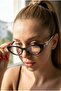 Women's Blueblock Goldmine's Oval Blue Light Protection Glasses Black - 4