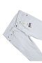Men's Slim Fit Lycra White Denim Trousers Jean - 3