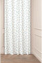 Leaf Flower Pattern Leaf Scandinavian Patterned Specially Designed Digital Printed Stylish Modern Background Curtain