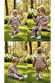 Cikko 10970 Boy's Jacket Printed Sweatshirt Sweatpants Celebratina 3-Piece Set 2-3-4-5 Years - 2