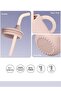 Baby BPA-Free Silicone Sipper Cup with Straw & Lid Spill Proof Training Cup 6+ Months Pink - 8