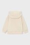 Boy's Printed Hooded Sweatshirt - Ecru - 2
