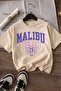 Malibu Beach Printed Unisex Children's T-Shirt 6Gh3