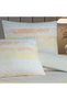 Sand Wave Single 100% Cotton Ranforce Duvet Cover Set Yellow (2 Pieces) 160X220/50X70 Yellow - 3