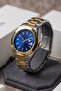 Ories Round Multi-Color Case Navy Blue Dial Premium Men's Wristwatch with Calendar - 2