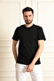 Erkek Bisiklet Yaka Kısa Kol Regular Basıc Tshirt 2020 - 5