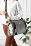 Soft Faux Leather Casual Women's Hand Shoulder Bag - 3