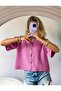 Women's Knitwear Basic Short Sleeve Cardigan - 2