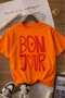 Bonjour Printed Unisex Children's T-Shirt 6Gh6