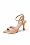 Boris Women's Heeled Patent Leather Sandals Roze - 2