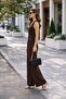 V-Neck Sleeveless Belted Jumpsuit - 2