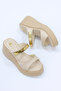 Dl 51 Thick Soled Buckle Slippers - 3