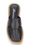 Summer Stylish Closed Toe Genuine Leather Women's Slippers - 4