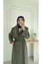 Molly Nelly Women's Seasonal Long Trench Coat - 6