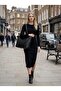 Special Design 100% Genuine Leather Intrecciato Knitted Shoulder Bag - 5