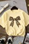 Ribbon Printed Unisex Children's T-Shirt 8Gh1