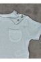 Joyola 2-Piece Baby Set with Waffle Fabric Pockets, 100% Cotton - 2