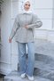 Stone Waist Tie Buttoned Shirt - 2